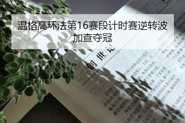 温格高环法第16赛段计时赛逆转波加查夺冠